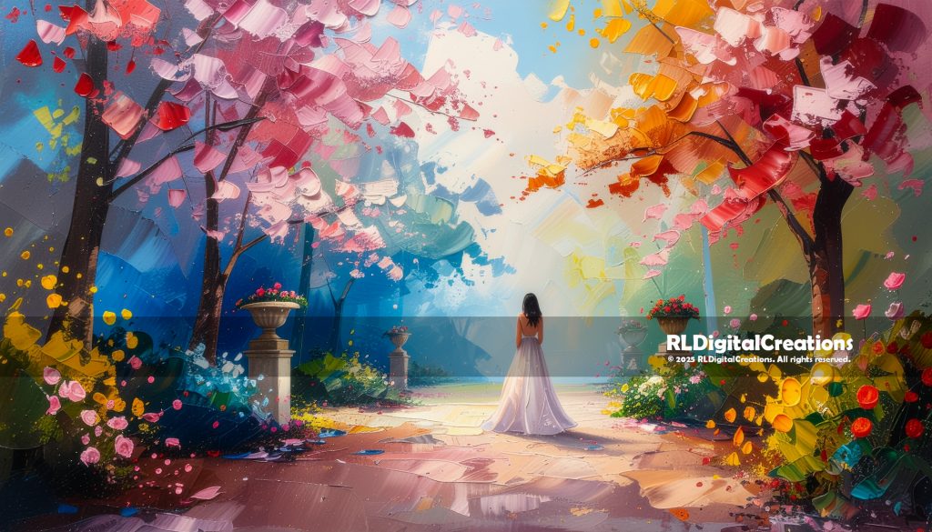 Stroll Through the Painted Garden