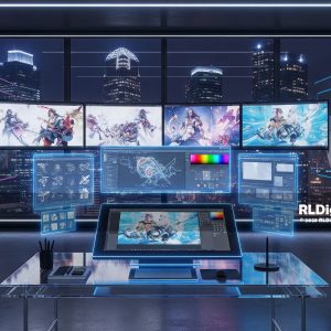 Neon Skyline Creator’s Command Center