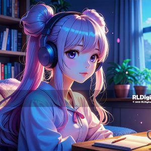 Study Sessions in Stardust Glow