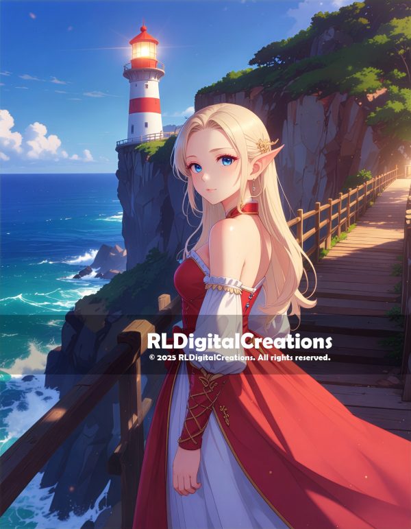 Sentinel of the Sapphire Cliffs