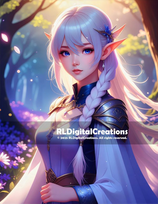 Moonlit Guardian of the Enchanted Glade