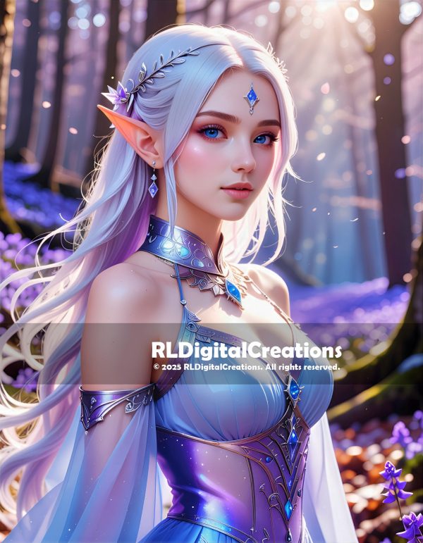 Moonlit Grace of the Elven Queen