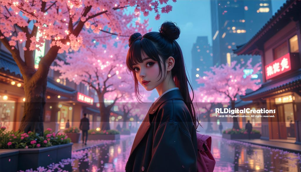 Sakura Nights in Neon City