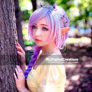 Lavender Sentinel of the Enchanted Grove