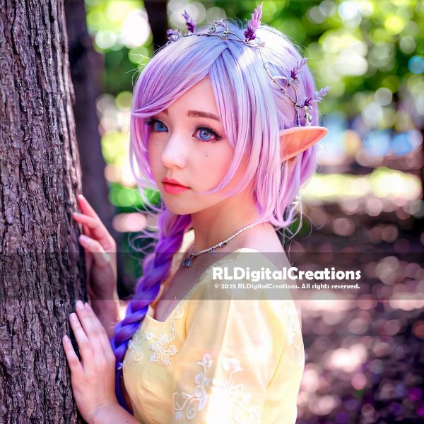 Lavender Sentinel of the Enchanted Grove