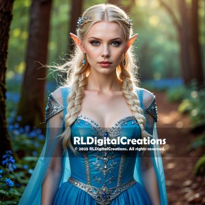 Sapphire Crown of the Sunlit Grove