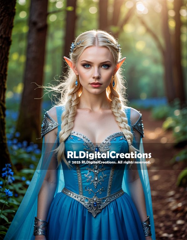 Sapphire Crown of the Sunlit Grove