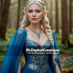 Sapphire Vow of the Woodland Queen