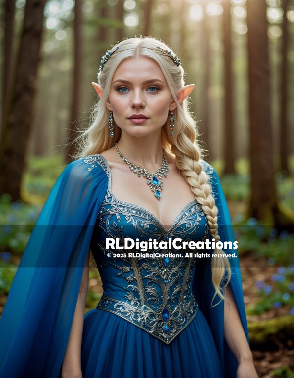 Sapphire Vow of the Woodland Queen