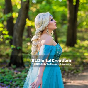 Celestial Poise in the Emerald Light