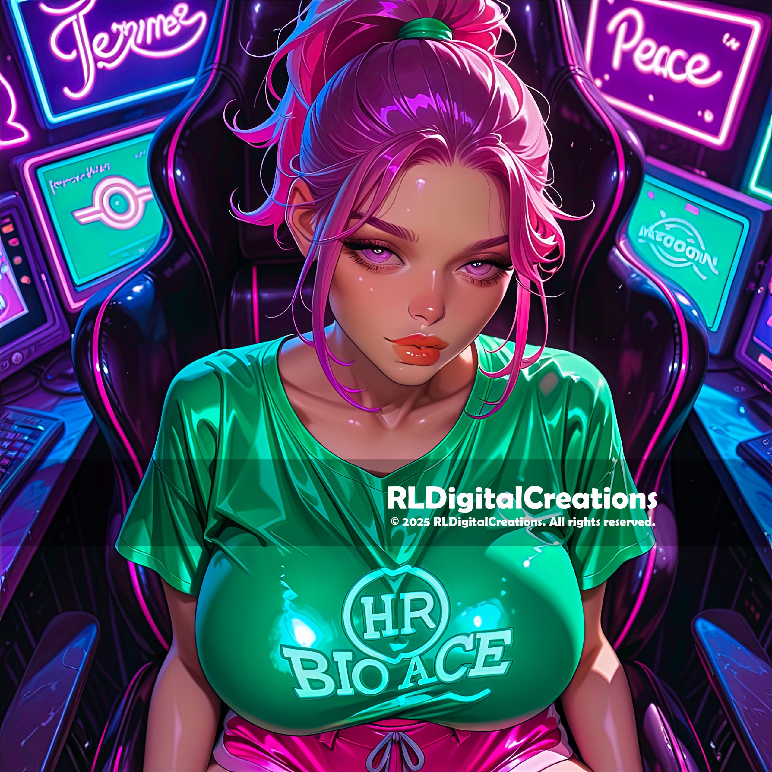 BioAce After Hours: Neon Calm, Quiet Power