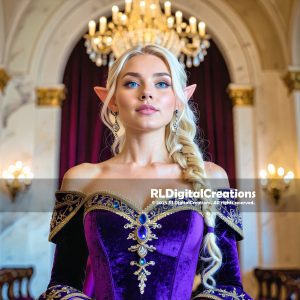 Crownlit Majesty of the Velvet Court