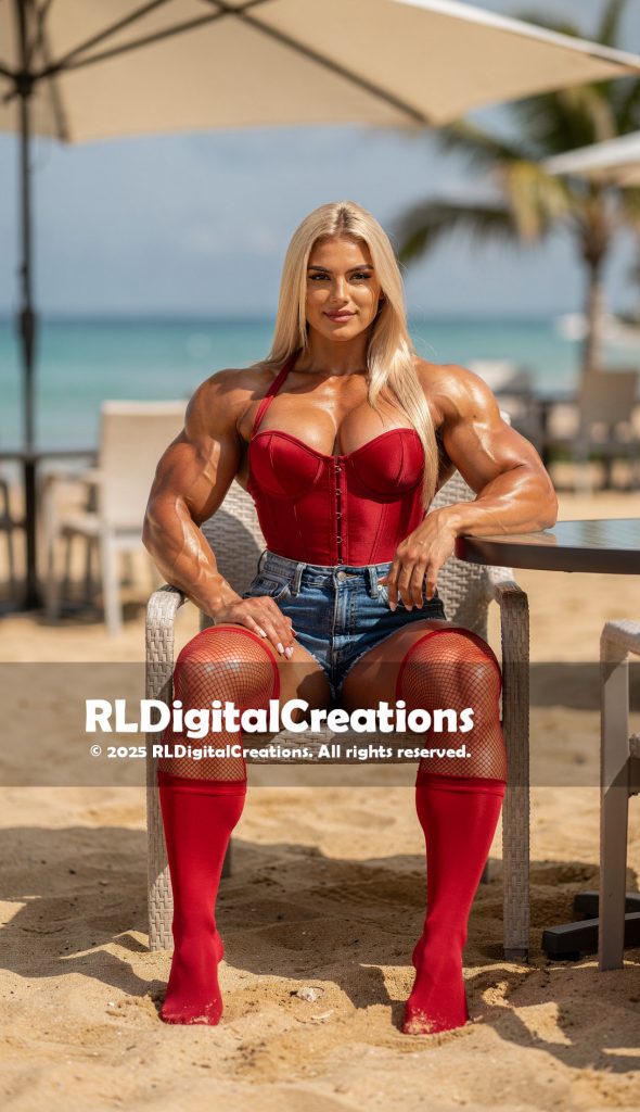 Sun-Kissed Strength: Beachside Muscle